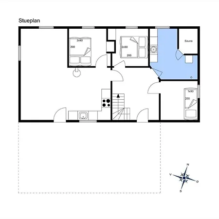 456-bedsted-thy-istrupvej-44 Casa de Férias